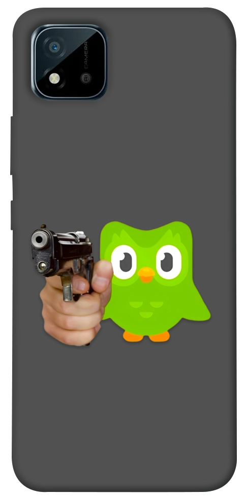 Чехол Duolingo meme для Realme C20