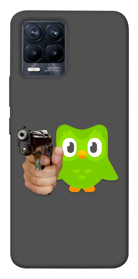 Чехол Duolingo meme для Realme 8