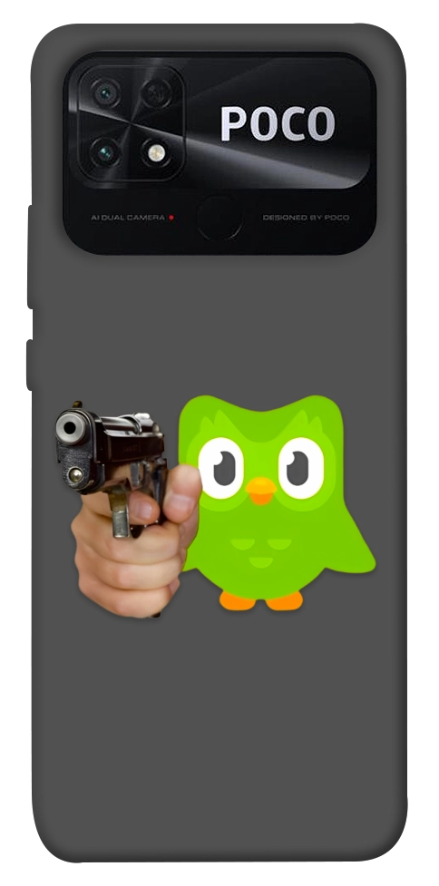 Чехол Duolingo meme для Xiaomi Poco C40