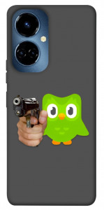 Чехол Duolingo meme для TECNO Camon 19 Pro (CI8n)