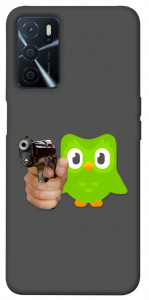Чехол Duolingo meme для Oppo A54s