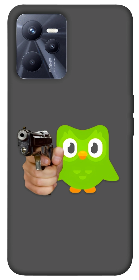 Чохол Duolingo meme для Realme C35