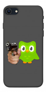 Чехол Duolingo meme для iPhone SE (2022)