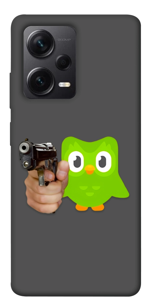 Чехол Duolingo meme для Xiaomi Redmi Note 12 Pro 5G