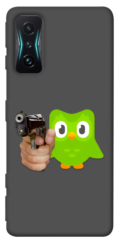 Чохол Duolingo meme для Xiaomi Redmi K50 Gaming