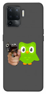 Чохол Duolingo meme для Oppo Reno 5 Lite