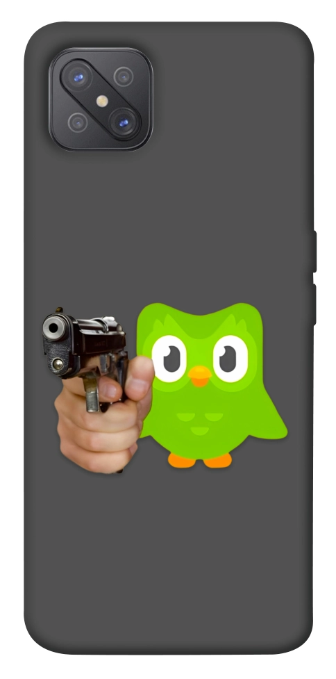Чехол Duolingo meme для Oppo A92s