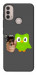 Чохол Duolingo meme для Motorola Moto E40