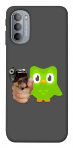 Чехол Duolingo meme для Motorola Moto G31