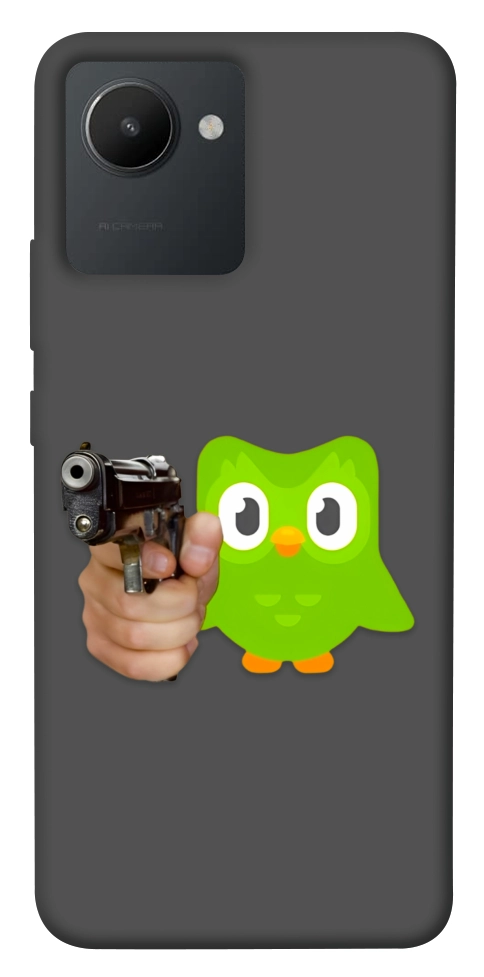 Чехол Duolingo meme для Realme C30