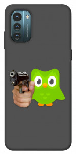 Чехол Duolingo meme для Nokia G21