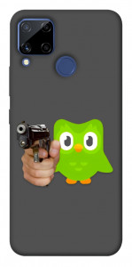 Чохол Duolingo meme для Realme C15