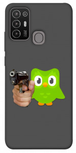Чохол Duolingo meme для ZTE Blade A52