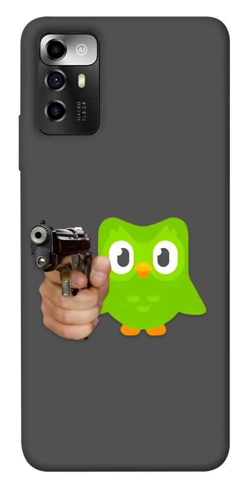 Чехол Duolingo meme для ZTE Blade A72