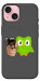 Чехол Duolingo meme для iPhone 15