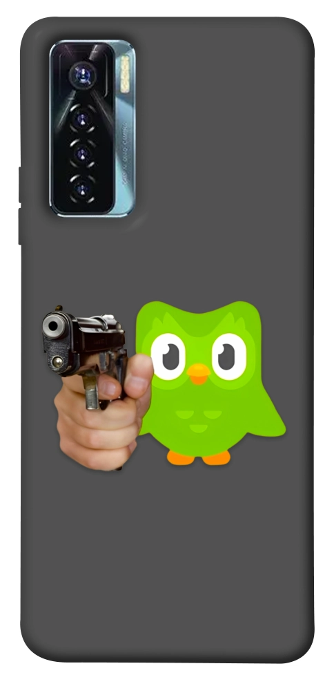Чохол Duolingo meme для TECNO Camon 17 Pro