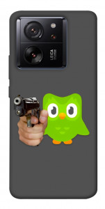 Чехол Duolingo meme для Xiaomi 13T
