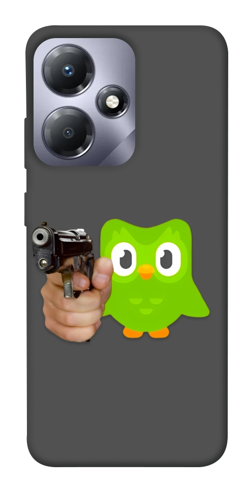 Чохол Duolingo meme для Infinix Hot 30i