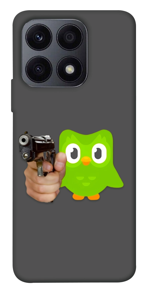 Чохол Duolingo meme для Huawei Honor X8a