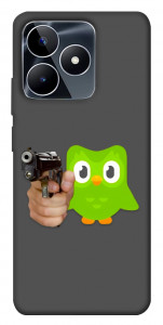 Чехол Duolingo meme для Realme C53