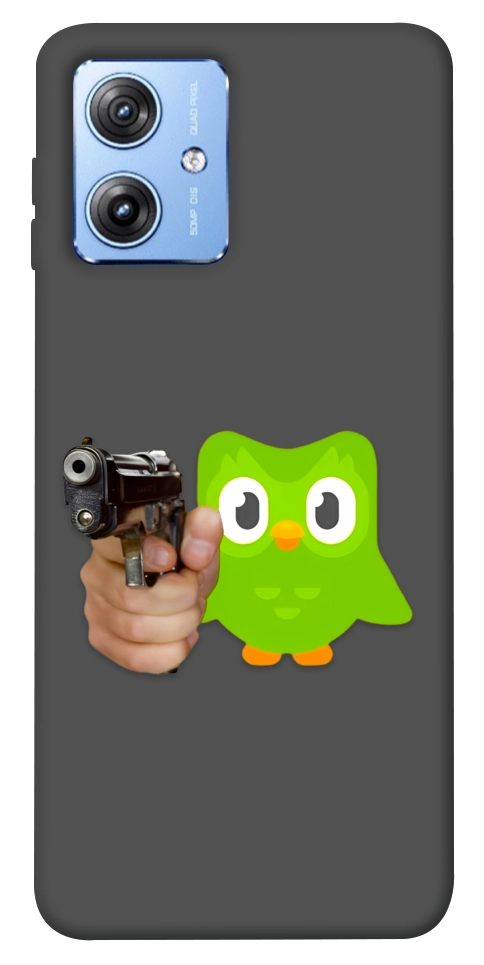 Чохол Duolingo meme для Motorola Moto G84