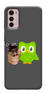 Чехол Duolingo meme для Motorola Moto G42