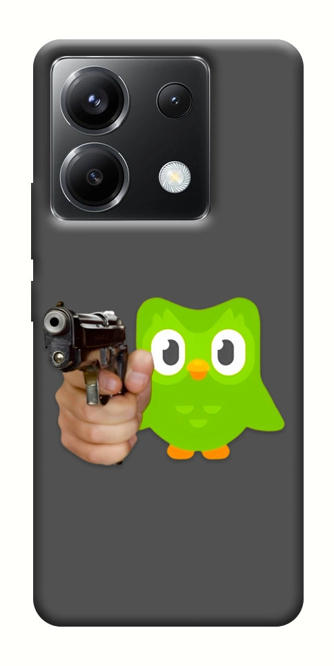 Чохол Duolingo meme для Xiaomi Poco X6