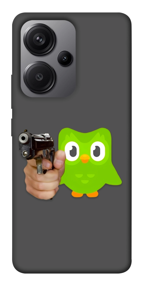Чохол Duolingo meme для Xiaomi Redmi Note 13 Pro+
