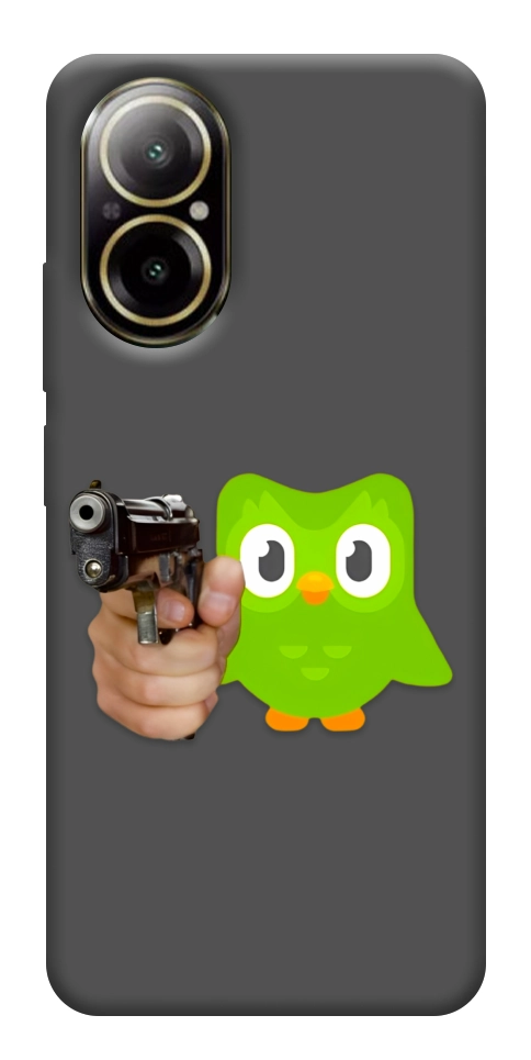 Чехол Duolingo meme для Realme C67 4G