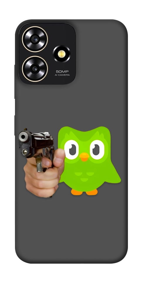 Чохол Duolingo meme для ZTE Blade A73 4G