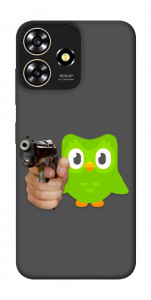 Чохол Duolingo meme для ZTE Blade A73 4G