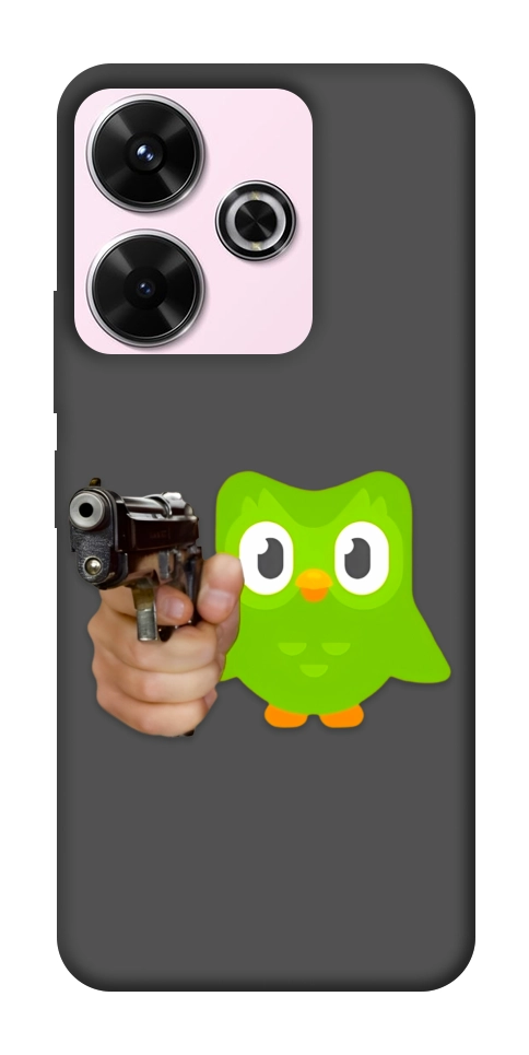 Чехол Duolingo meme для Xiaomi Redmi 13 4G
