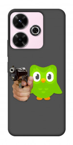 Чехол Duolingo meme для Xiaomi Redmi 13 4G
