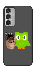 Чохол Duolingo meme для Galaxy M35 5G