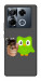 Чехол Duolingo meme для Infinix Note 40 Pro 4G