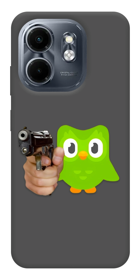 Чехол Duolingo meme для Infinix Smart 9 4G