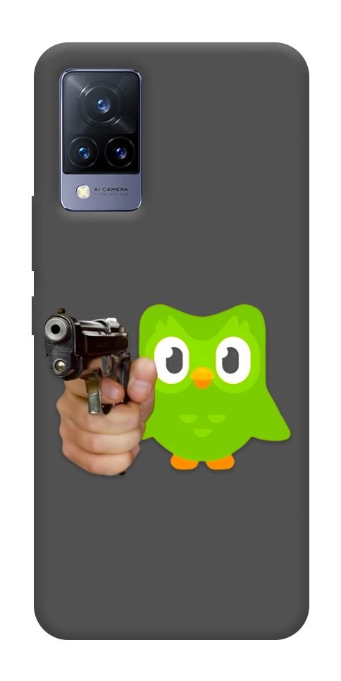 Чохол Duolingo meme для Vivo V21