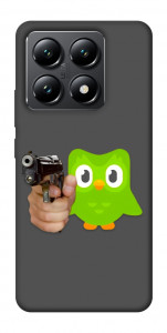 Чехол Duolingo meme для Xiaomi 14T
