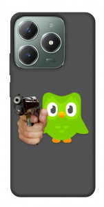 Чехол Duolingo meme для Realme C61