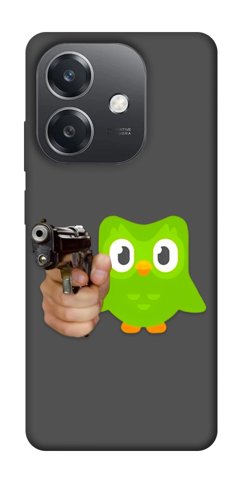 Чохол Duolingo meme для Oppo А3х 4G