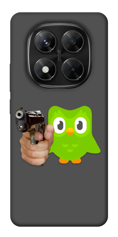 Чехол Duolingo meme для Xiaomi Redmi Note 14 Pro 5G