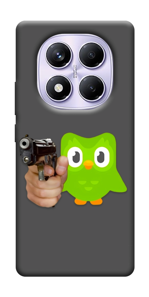 Чехол Duolingo meme для Xiaomi Poco X7