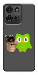 Чохол Duolingo meme для Motorola Moto G75 5G