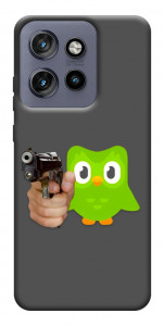 Чохол Duolingo meme для Motorola Edge 50 Neo