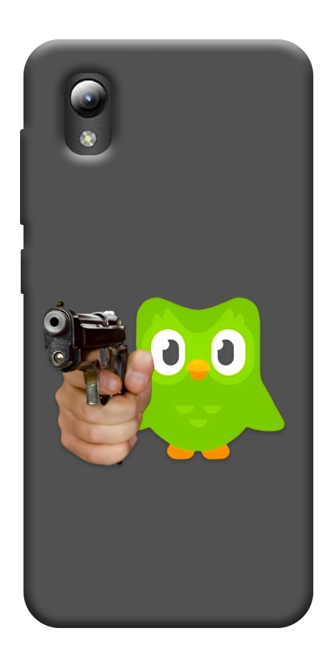 Чехол Duolingo meme для ZTE Blade A3 (2019)