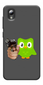 Чохол Duolingo meme для ZTE Blade A3 (2019)