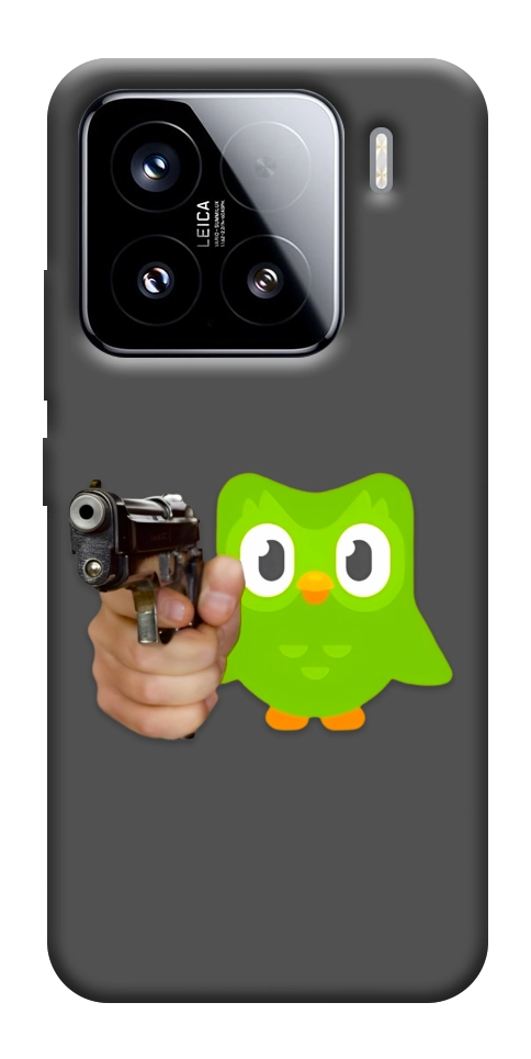 Чохол Duolingo meme для Xiaomi 15