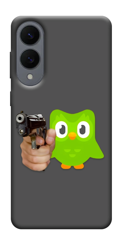 Чохол Duolingo meme для Galaxy S25 Edge