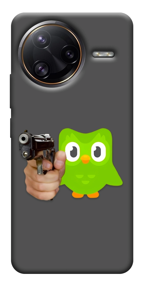 Чехол Duolingo meme для Xiaomi Poco F7 Ultra