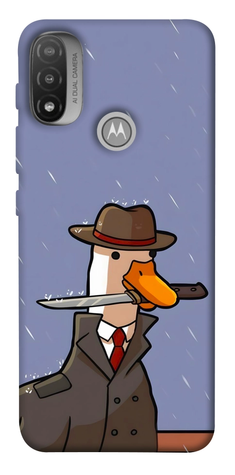 Чехол Goose with knife для Motorola Moto E20